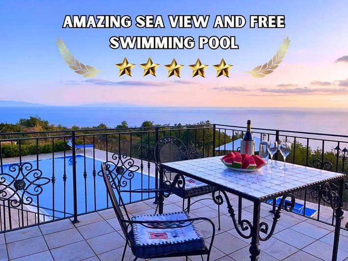 Appartement de vacances pour 4 personnes, avec terrasse ainsi que vue et piscine - 1