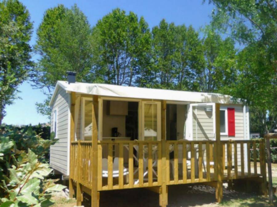 Camping Intercommunal de la Durance - Mobilheim 4 personen - Evo 24 Klima in Cavaillon, Regionaler Naturpark Luberon