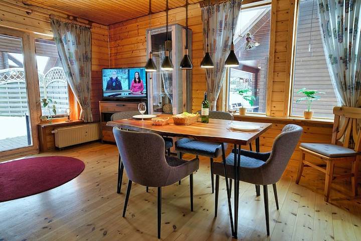 Ferienhaus für 4 Personen, mit Terrasse und Garten sowie Sauna in Hasselfelde