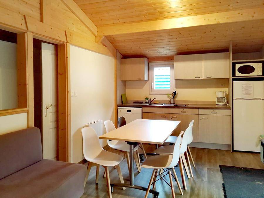 Ushuaia Villages Les Chalets de Moulière - Mobilheim 6 personen - Geräumig mit 3 Schlafzimmern und 2 Badezimmern in Vouneuil-sur-Vienne, Vienne