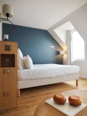 Hôtel pour 2 personnes, avec jardin et vue, animaux acceptés à Carantec