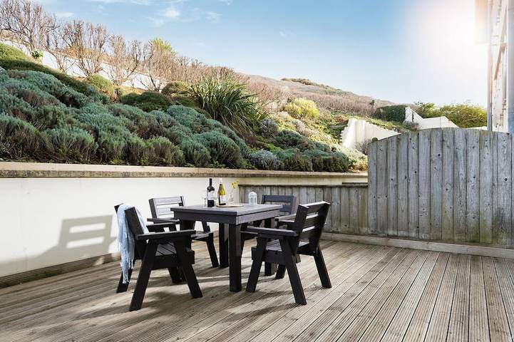 Holiday rental for 4 people, with balcony in Watergate Bay