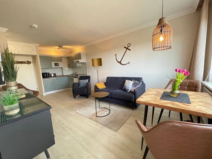 Apartament wakacyjny dla 4 osób, z Balkon w Sylt