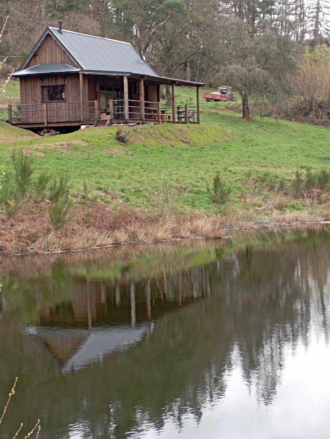 Camping pour 5 personnes, avec Terrasse et Jardin ainsi que Vue sur le lac et Vue