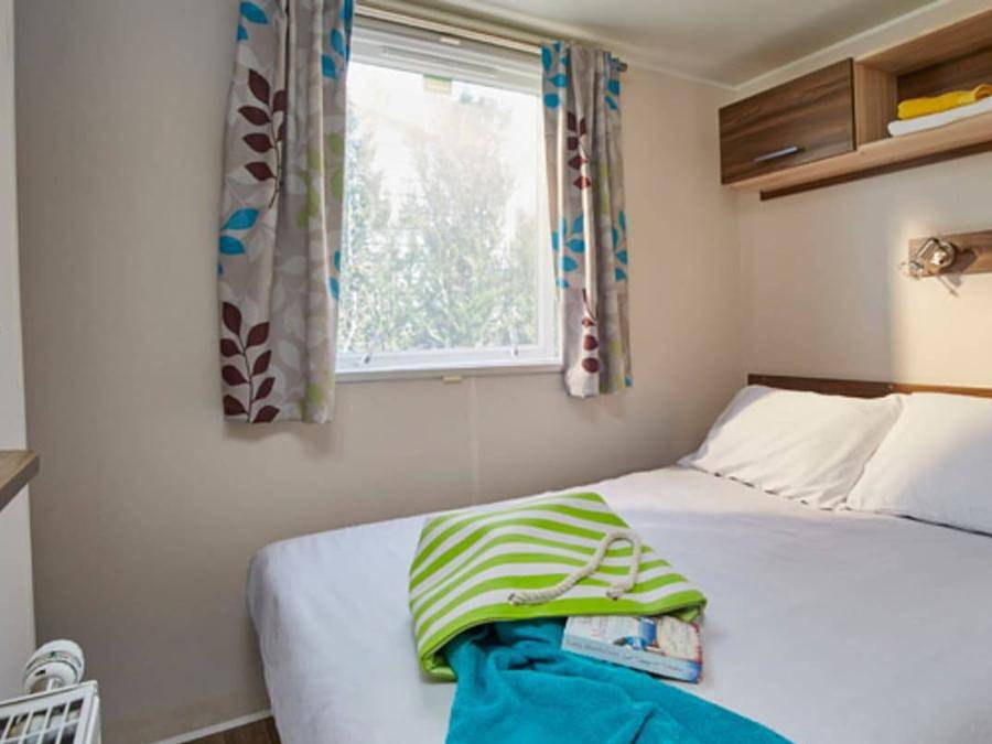 Camping Lou Pignada - Bungalow 8 personnes - Mobil-home | Comfort | 3 Ch. | 6/8 Pers. | Terrasse surélevée | Tv in Messanges, Côte d’Argent