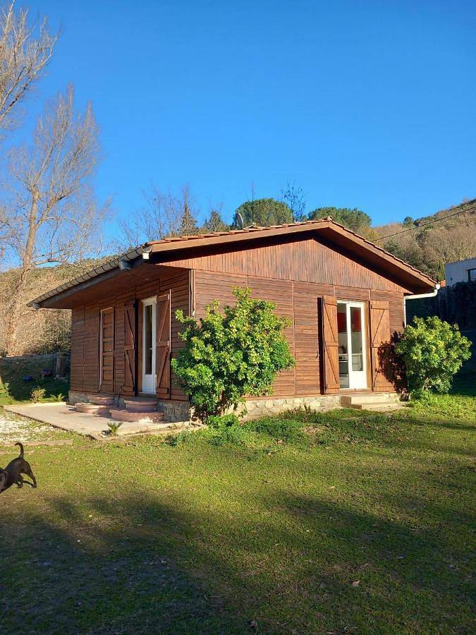 Chalet pour 2 personnes, avec terrasse et vue, animaux acceptés