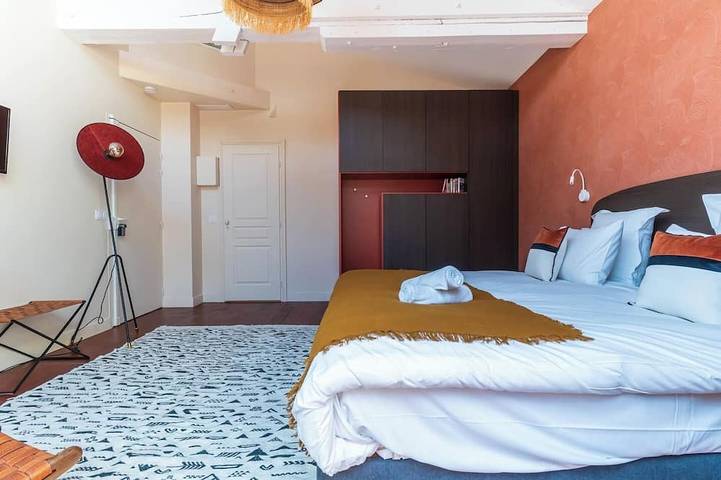 Chambre Magna, balcón privado y clima in Burdeos, Región de Burdeos