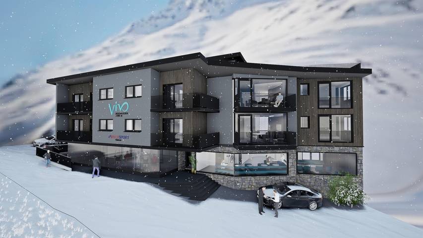 Ferienwohnung für 3 Personen, mit Balkon und Sauna