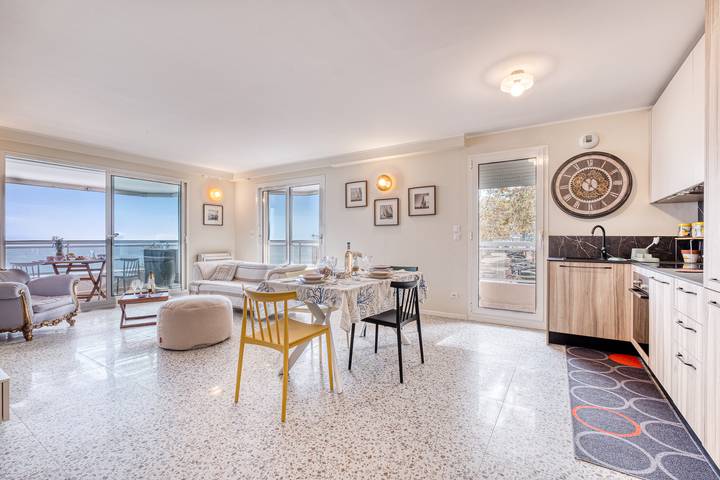Gîte pour 4 personnes, avec vue sur l’océan et balcon dans Plage Du Borrigo Menton - 4