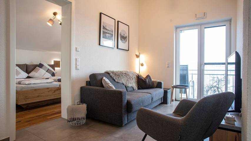Ferienwohnung für 6 Personen, mit Garten und Balkon - 1