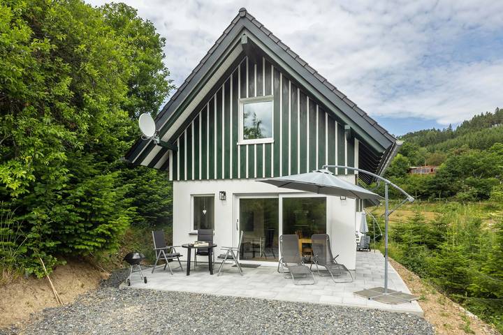 Ferienhaus für 5 Personen, mit Garten