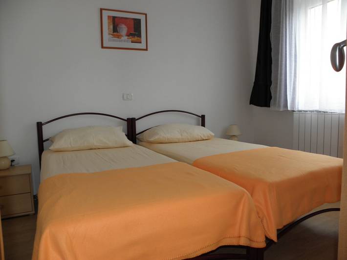 Ganze Wohnung, Ferienwohnung in Zambratija mit Balkon, Klimaanlage, W-Lan (158-1) in plaža Zambratija, Zambratija