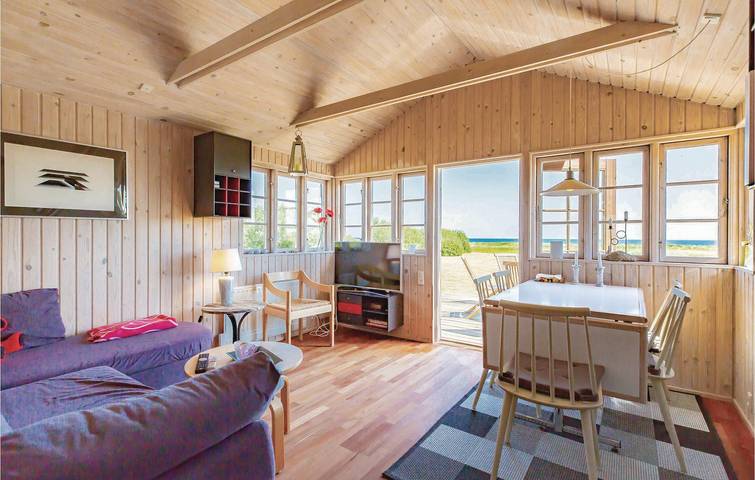 Ferienhaus für 4 Personen mit Terrasse in Yderby Lyng, Sjællands Odde