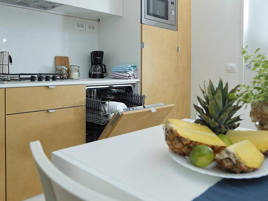 Hu Altomincio village - Casa mobile 5 persone - Chalet superiore - Soggiorno Premium Hu L in Valeggio sul Mincio, Provincia di Verona