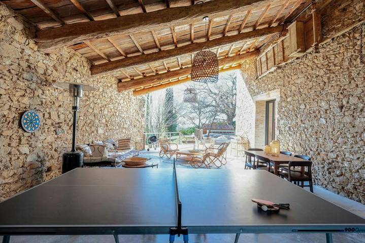 Location de vacances pour 10 personnes, avec jardin ainsi que terrasse et piscine à Roynac - 3