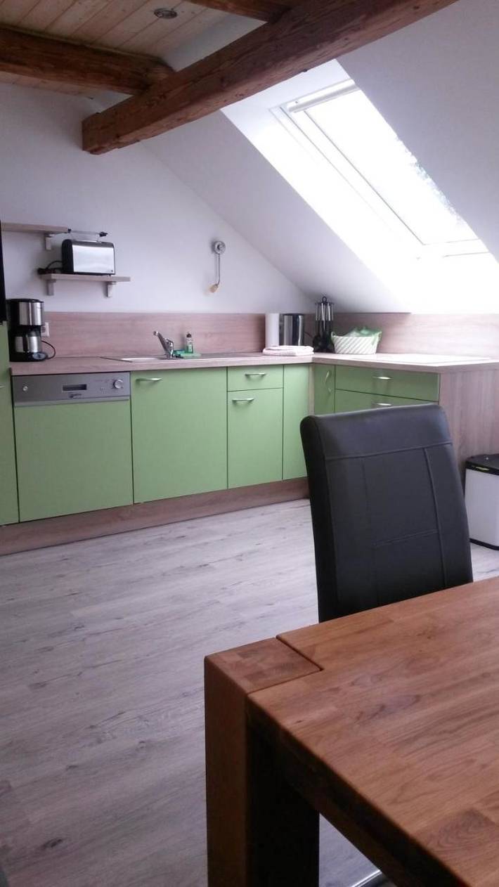 Ferienwohnung für 6 Personen, mit Terrasse und Garten sowie Ausblick in Hinterhermsdorf