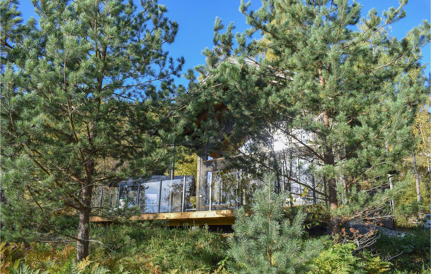 Ferienhaus für 6 Personen mit Ausblick in Nissedal