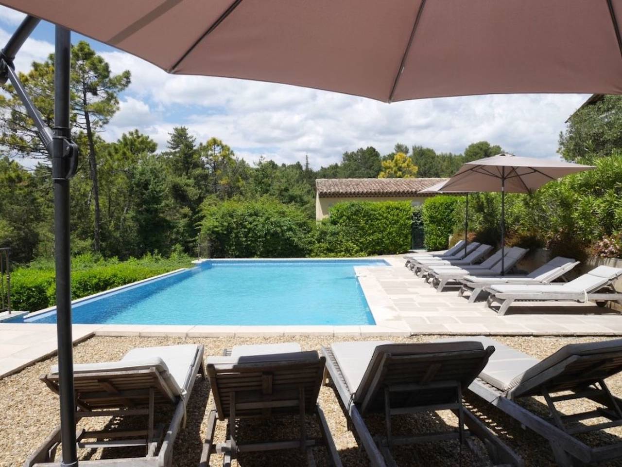 Appartement entier, Apartment mit Pool Infinity in Montauroux, Côte méditerranéenne (France)