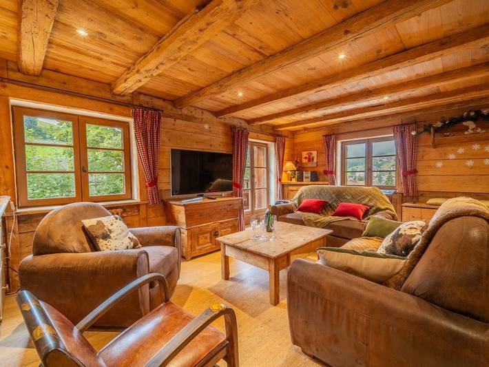 Chalet pour 10 personnes, avec balcon à La Clusaz - 3