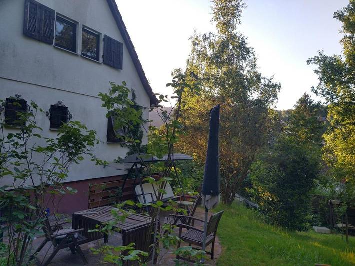 Ferienwohnung für 2 Personen, mit Ausblick und Garten, mit Haustier in Heidelberg