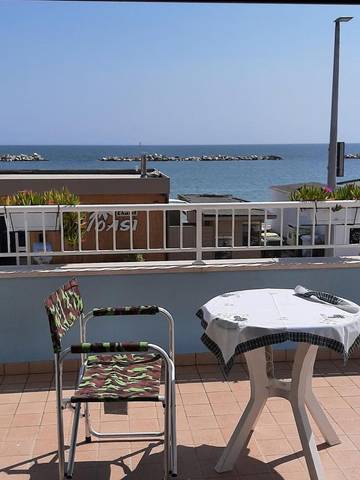 Gîte pour 5 personnes, avec vue et balcon à Porto Sant'Elpidio
