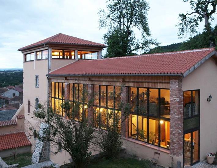 Hôtel pour 2 personnes, avec Terrasse et Jacuzzi ainsi que Jardin et Piscine