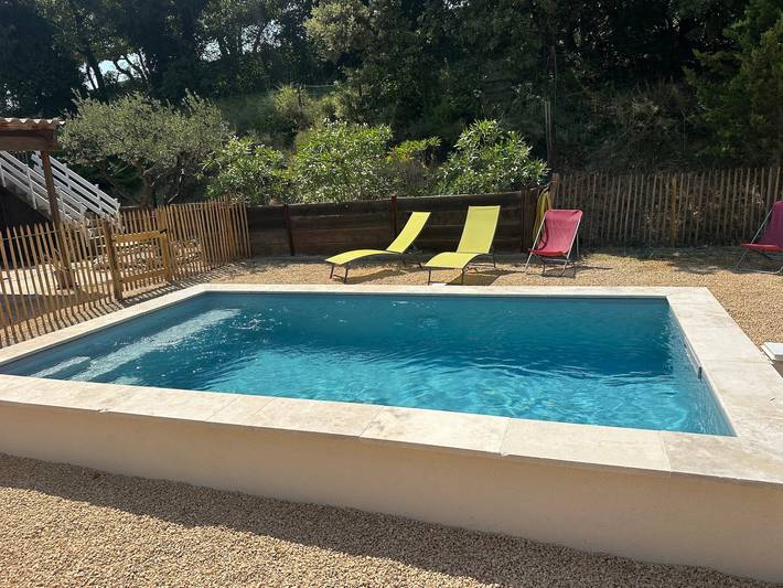 Location de vacances pour 4 personnes, avec balcon et jardin dans la Drôme