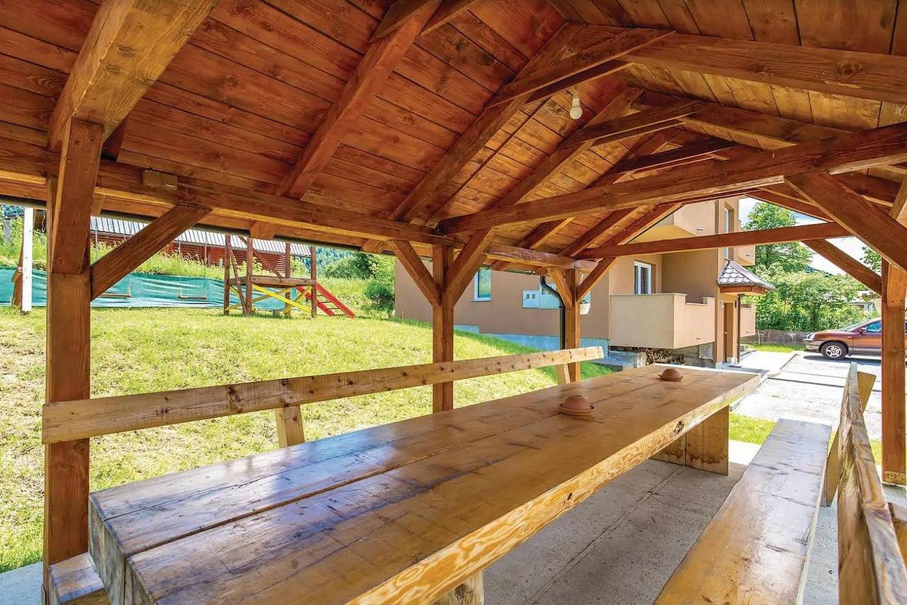 Apartamento inteiro, Apartamento de una habitación con un balcon Jasenak, Gorski kotar A-23804-a in Karlovac (Região)