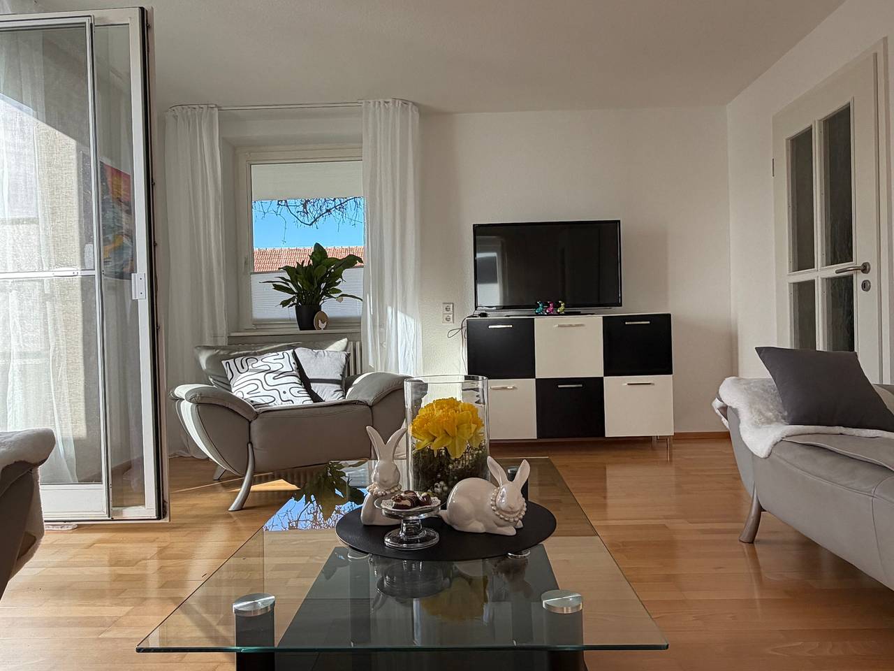 Ganze Wohnung, Ferienwohnung Sieglinde mit privater Terrasse in Bad Dürrheim Öfingen in Bad Dürrheim, Mittlerer Schwarzwald