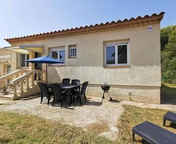 Gîte pour 5 personnes, avec jardin et terrasse, animaux acceptés à Mireval
