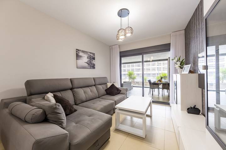 Ferienwohnung für 6 Personen, mit Sauna und Kinderpool sowie Garten in Roquetas de Mar - 4