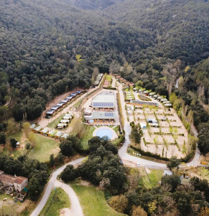Camping para 2 personas, con vistas en Pirineo Catalan