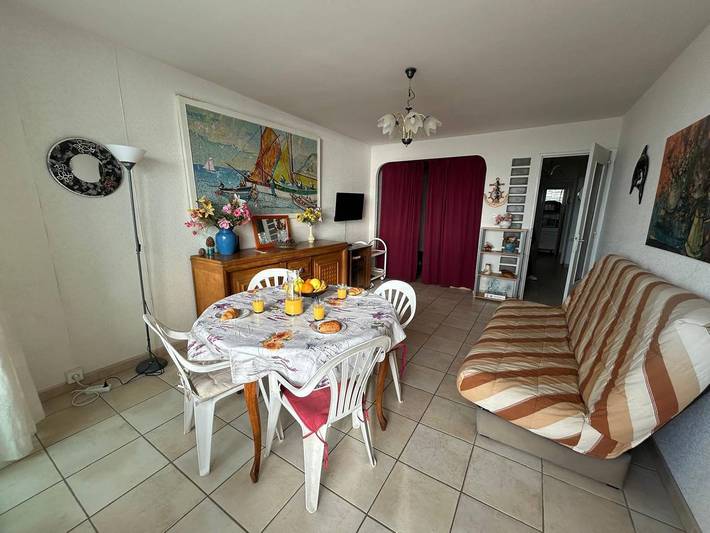 Gîte pour 4 personnes, avec terrasse, animaux acceptés dans Casino de Valras Plage - 2