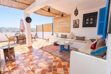 Villa pour 8 personnes, avec vue et jardin à Tanger