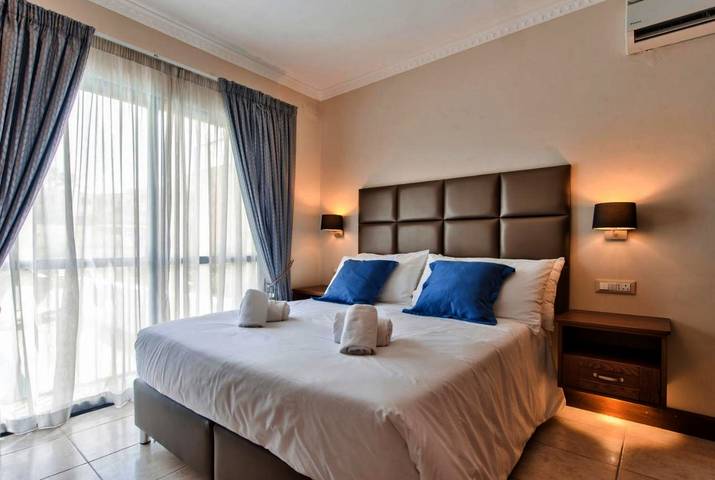 Villa pour 6 personnes, avec Balcon et Terrasse ainsi que Piscine et Vue à Malte