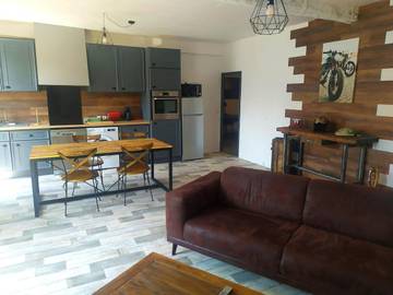 Gîte pour 7 personnes, avec vue à Civray