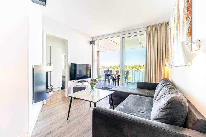 Ferienwohnung für 4 Personen, mit Whirlpool und Balkon sowie Sauna, mit Haustier in Priwall - 4