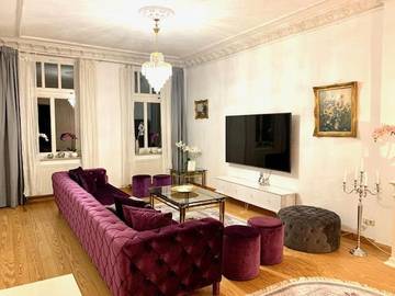 Ferienwohnung für 4 Personen, mit Sauna und Whirlpool sowie Garten in Gehlsdorf