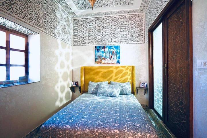 Riad pour 2 personnes, avec terrasse et vue