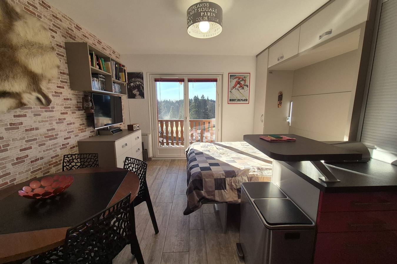Appartement entier, Appartement cosy le "Wapiti" au pied des pistes in Le Revard, Les Déserts