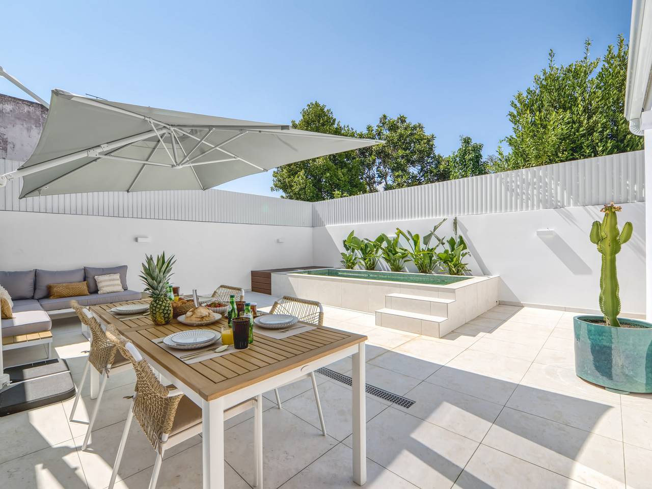 Casa de férias para 4 pessoas com jardim in Ferragudo, Distrito de Faro