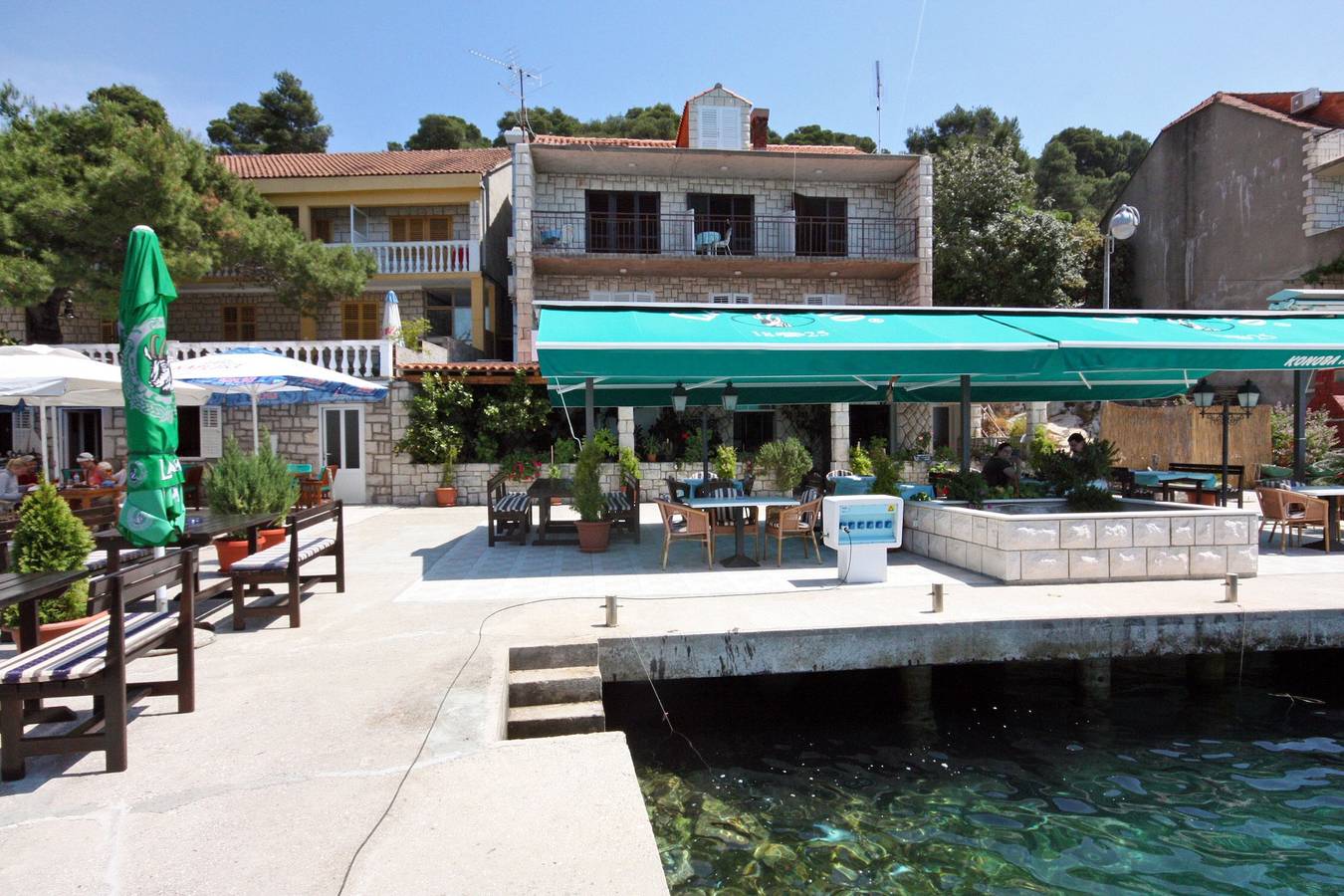 Zimmer mit Terrasse und Meerblick Pomena, Mljet S-4929-b in Pomena, Mljet