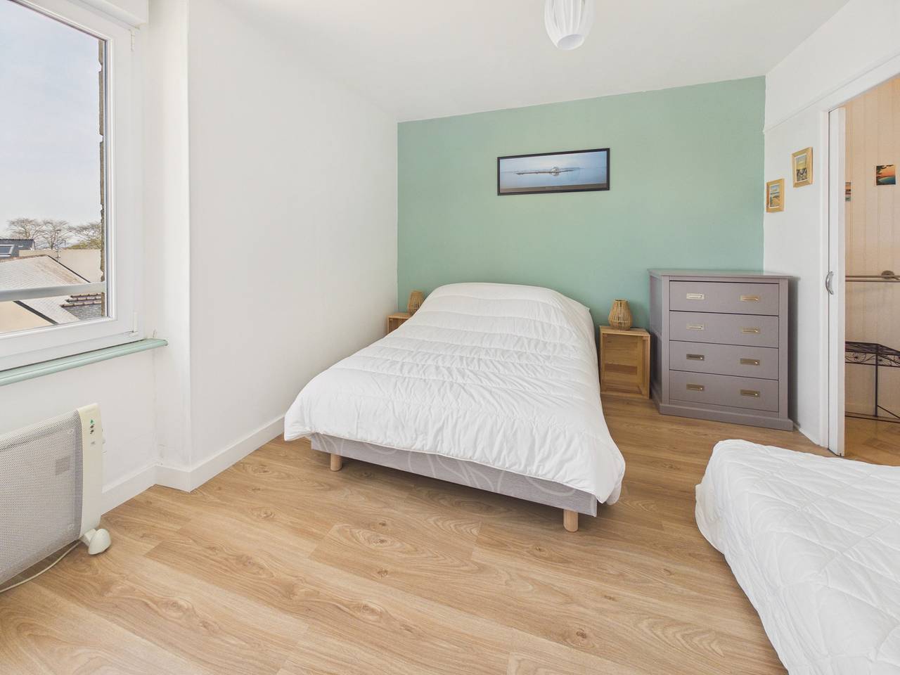 Appartement entier, Appartement vue mer pour 3 à 200m de la plage in Fouesnant, Côte de Cornouaille