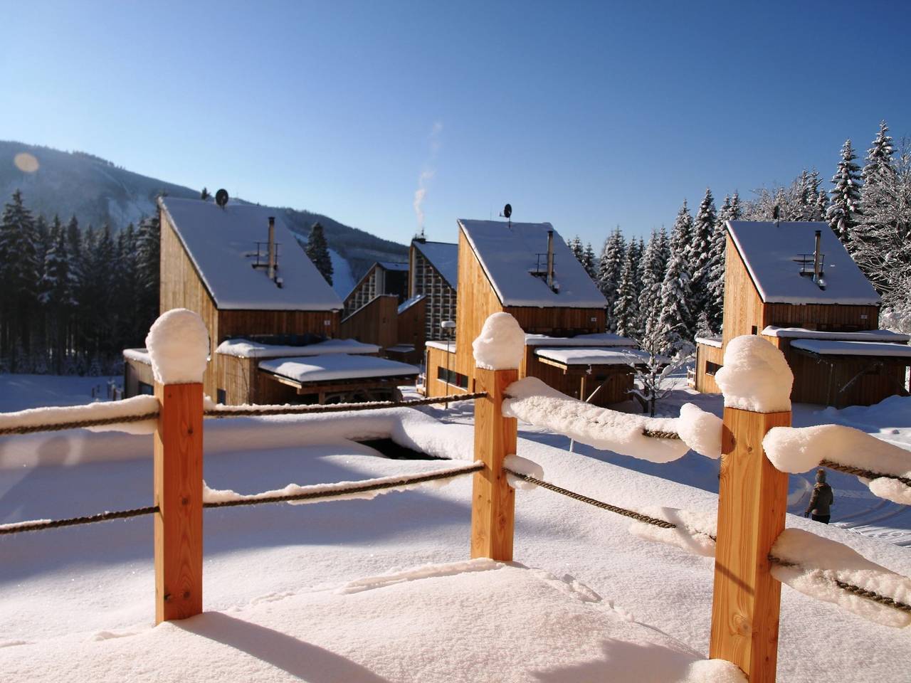 Chalet en zone résidentielle calme, Tchéquie in Harrachov, Monts des Géants