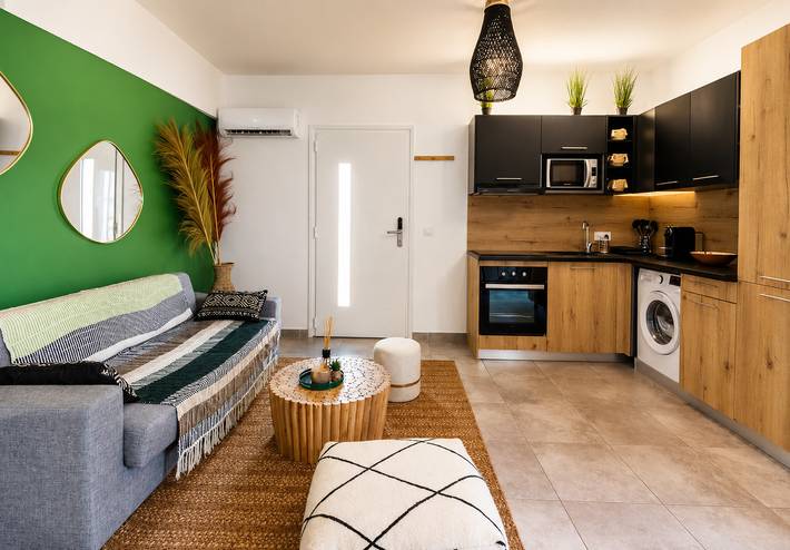 Gîte pour 4 personnes, avec terrasse dans Cala Rossa - 4