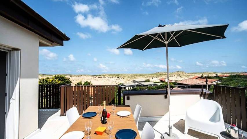 Gîte pour 6 personnes dans Plage De La Graviere Hossegor