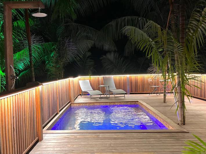 Maison de vacances pour 5 personnes, avec jardin ainsi que piscine et vue en Martinique - 3