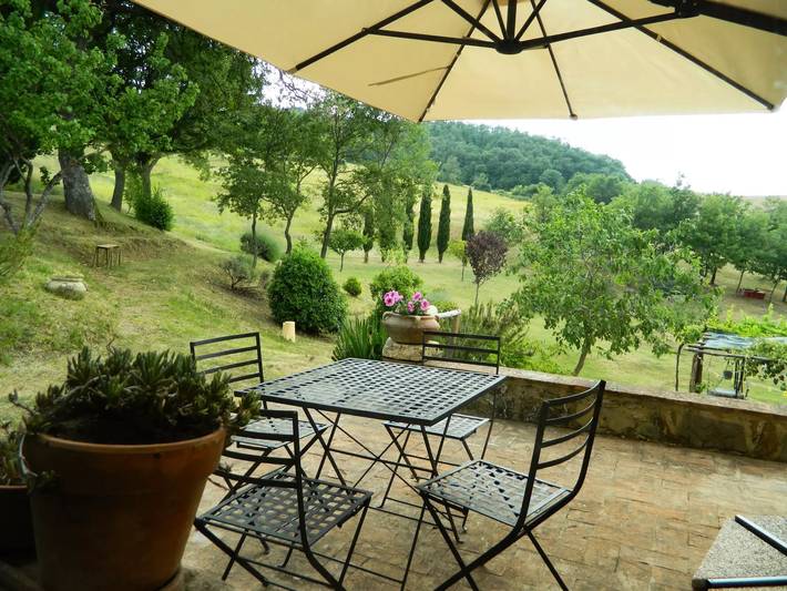 Gîte pour 4 personnes, avec jardin à Campiglia d'Orcia