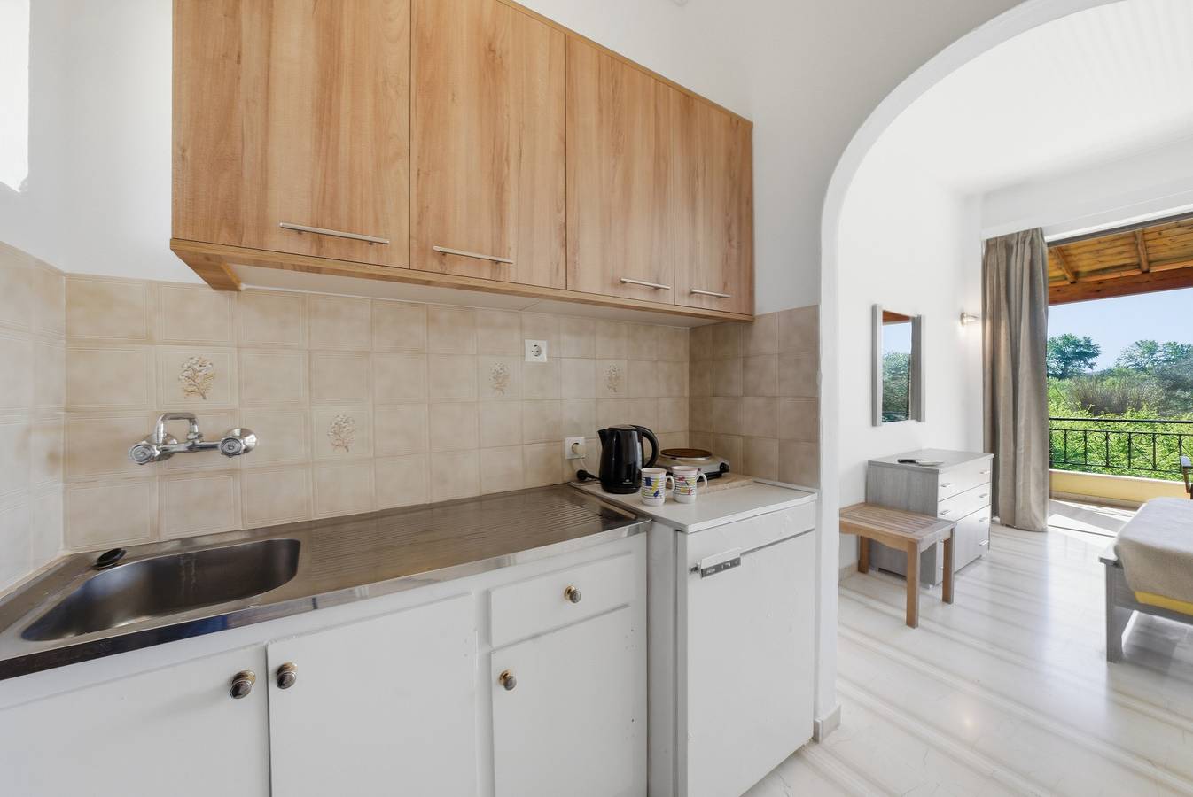 Studio-appartement 'Alexandra Studio 10' met privébalkon & wifi, foto 6