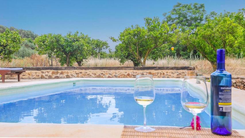 Casa rural para 8 personas, con balcón/terraza y piscina en Sanlúcar la Mayor - 2